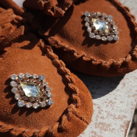 Circo Rawhide Leather Indian pow wow shoes - Picture 3 of 10